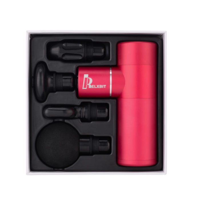Relxbit percussion massager red 2